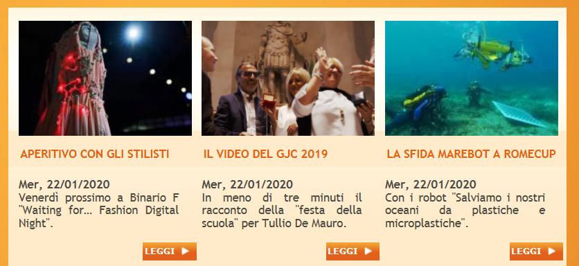 fmdigitale's tweet photo. Oggi su https://t.co/8CaUF282G5 un appuntamento 🍸 un video 📽️ e una sfida 🏆
- aperitivo con designer e stilisti a #binarioF aspettando #FashionDigitalNight @ALTAROMA 
- video racconto del #GJC2019 @ediz_erickson @Roma 
- challenge #MareBot con @UnivPoliMarche #RomeCup2020 https://t.co/UgXD4Cj5dO