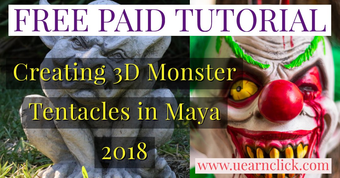 divinesahajyog's tweet image. uearnclick.com/creating-3d-mo…
#uearnclick #mostercreting #mayatutorial #animations #mostertentacles #udemyfree #udemyfreecourse