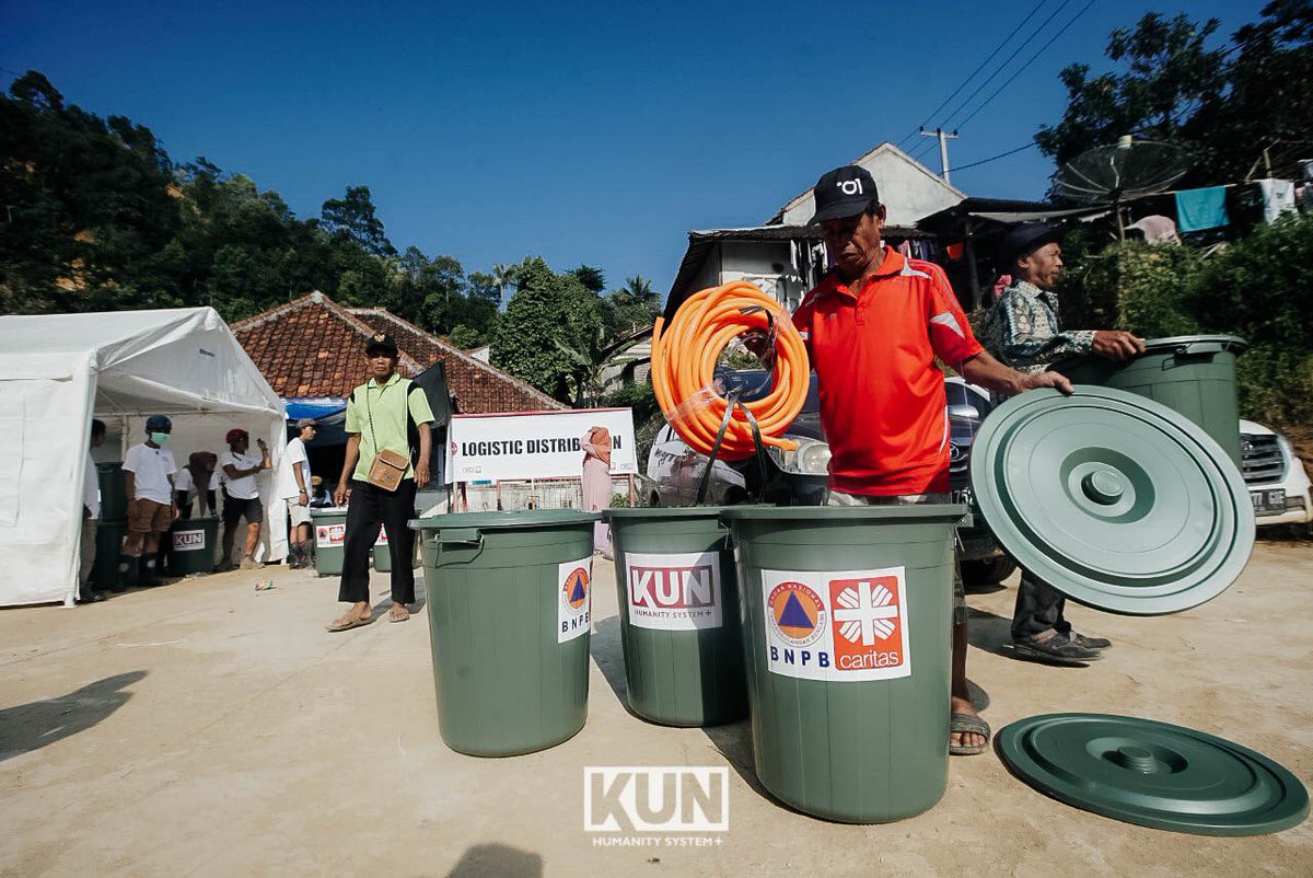 Update Emergency Response, Distribusi Cleaning Tools Kit di Lebak Banten.