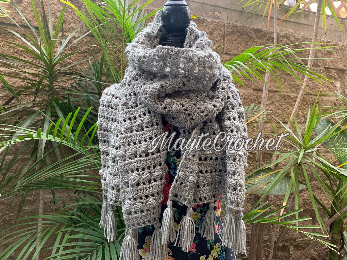 mayte_crochet's tweet photo. El paso a paso de este cálido chal a #crochet lo encuentran en mi canal de YouTube SUSCRÍBETE!!! 👍🏼.         https://t.co/8DV8WxcwSR https://t.co/GBiFh7cmzP