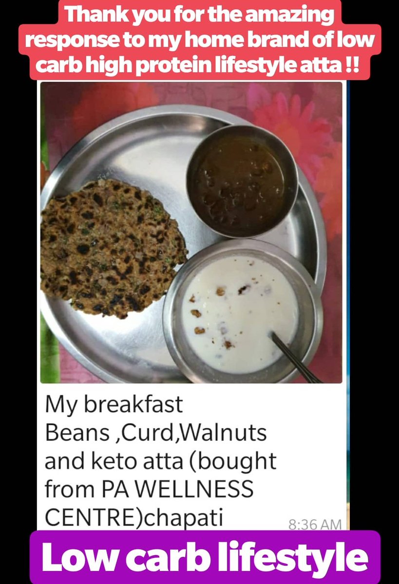 Gradually ease patients into a low carb lifestyle and intermittent fasting. Stop refined carbs and packaged food especially snacking on biscuits. Allow body to adapt !
#indianfood #keto #lowcarb #food #NutritionIsAScience #fitness #IntermittentFasting