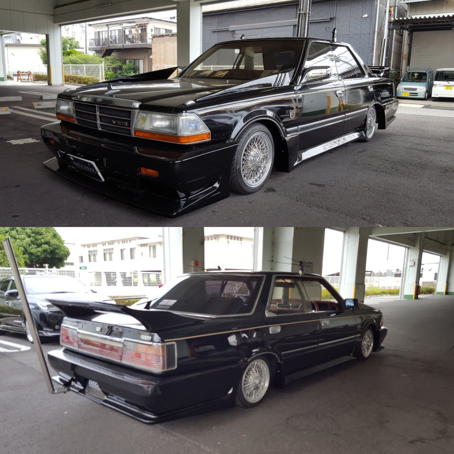 セドリック 相応しく グロリア Y30 リアバンパー エアロパーツ ヤマト 