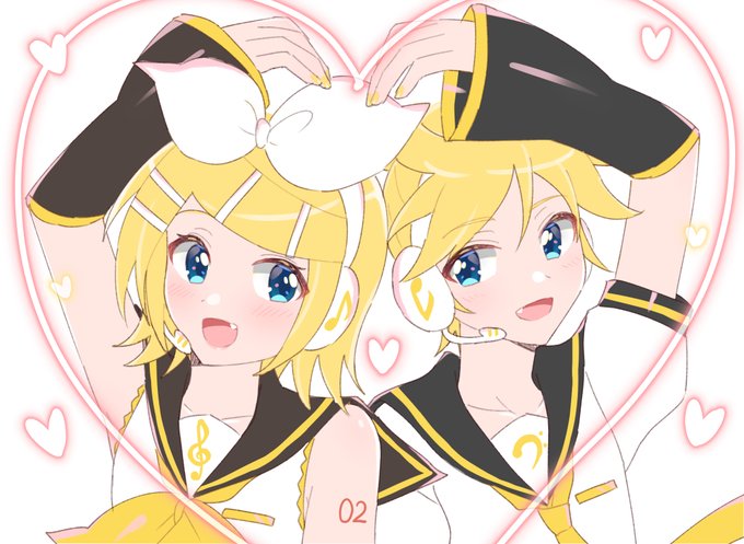 「heart hands duo」 illustration images(Oldest)