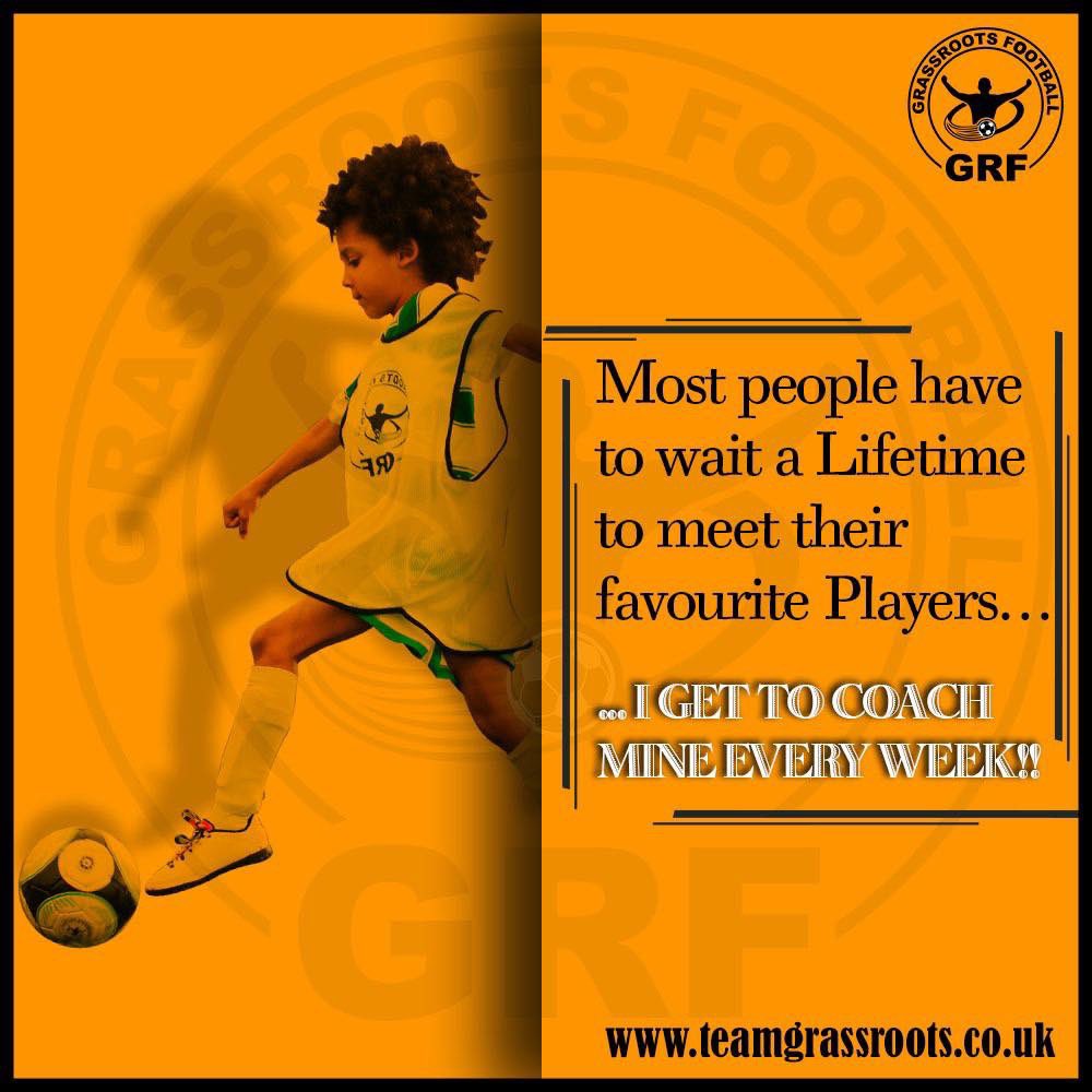 Happy Wednesday

One of the best things about being a Grassroots coach?

Easy, getting to coach your favourite players every week and see them develop. #WeOnlyDoPositive