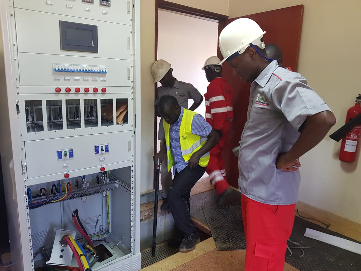 KETRACO1's tweet photo. We caught up with our team at Rangala substation as they replaced two faulty 110Vdc chargers and their 110Vdc 300AH battery banks.
#OperationalMaintenance
#KETRACO https://t.co/WpsuhoCgGG