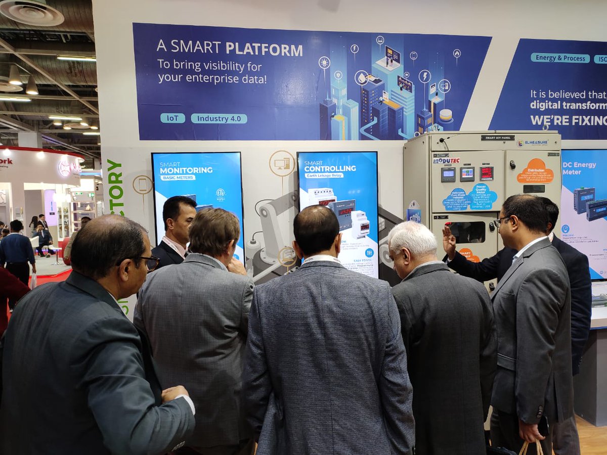 ElMeasureIndia's tweet photo. Elmeasure will be at #Elecrama until January 22!
Stop by booth H5 A11 to take a closer look at our newest products!

Our experts will be happy to answer your questions here is 4 th day pic's of elecrama 2020 exhibition see you all there

#Elecrama2020 #elmeasure #energy #power https://t.co/YLaKJtvnlZ