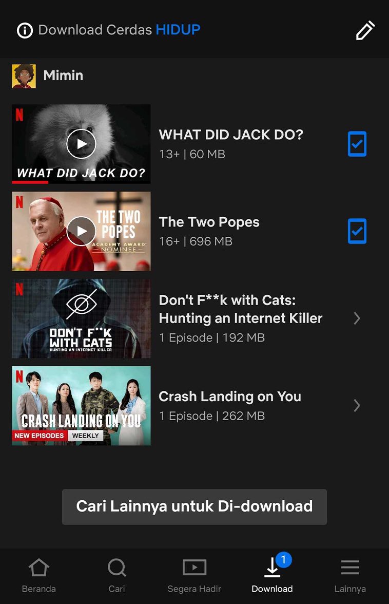 NetflixID's tweet image. Anak kereta nonton Netflix Starter Pack.