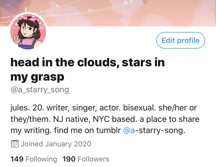 jb_maerius's tweet photo. Hey all, I know it’s just past 2 am and I know I only tweet on this account like once ever four-six months, but if y’all are interested, I would really love if you followed my poetry and writing account! It’s @a_starry_song and I hope you’ll support me and enjoy my work! https://t.co/GQXDpjjSny