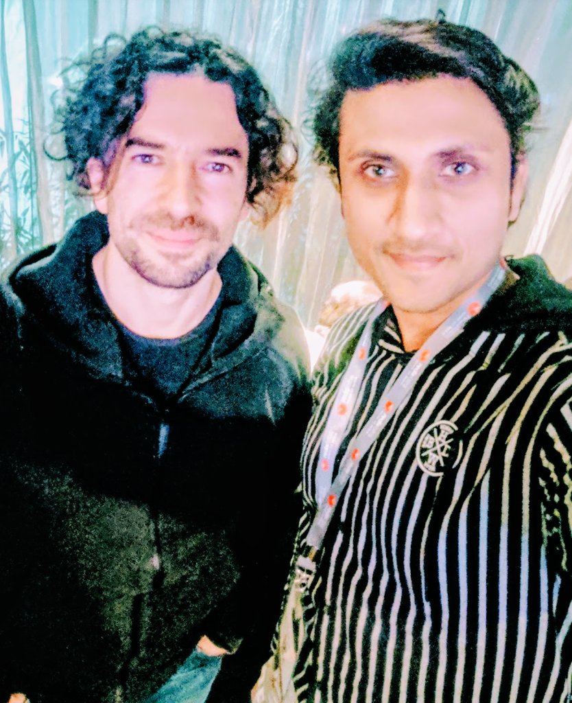 Fortunate to meet one of my superheroes, tech god sir <a href="/antirez/">antirez</a> and listen to him speaking at #redisdaybengaluru, thanks for the opportunity <a href="/goibibo_tech/">Goibibo Tech</a>