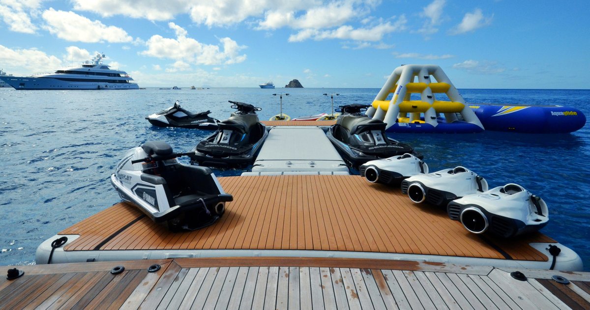 NautibuoyMarine's tweet photo. #Nautibuoymarine specializes in a modular system of inflatable platforms and docks. What's your dream summer playground?
#YachtieWorld
#boot2020 #bootduesseldorf #bootdüsseldorf #thewave #citywave #wavemasters #surfing #surfen #waterspoarts #beachworld #yachting #yacht https://t.co/g24na1m2CH