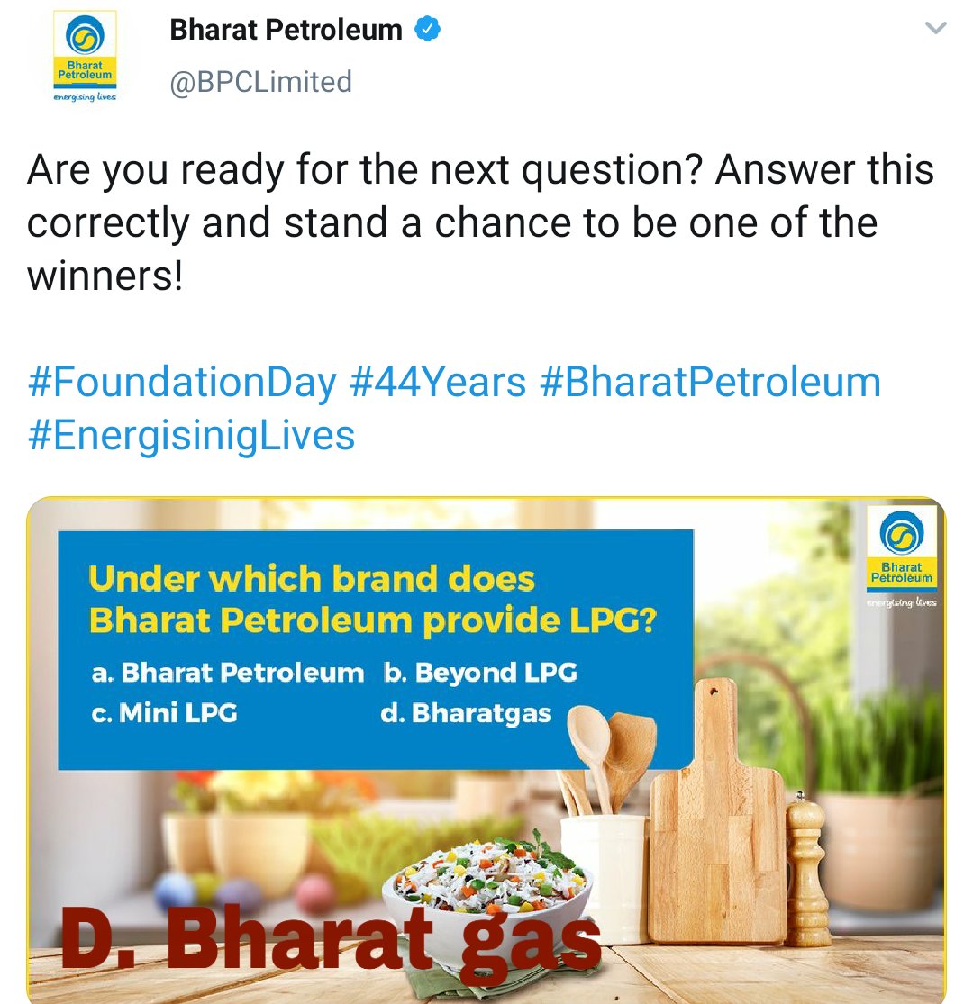 narayans60's tweet photo. @BPCLimited D. Bharat gas

#foundationDay #44year #BharatPetroleum #Engineringlives

Join 
@Soumyakesarwan2 
@96_reena 
@reenag00091 
@hitesh1726 
@Aanchal02431500 
@Akashthul 
@ramankumar887 
@AnshukMitra https://t.co/cQ1i2anZFx