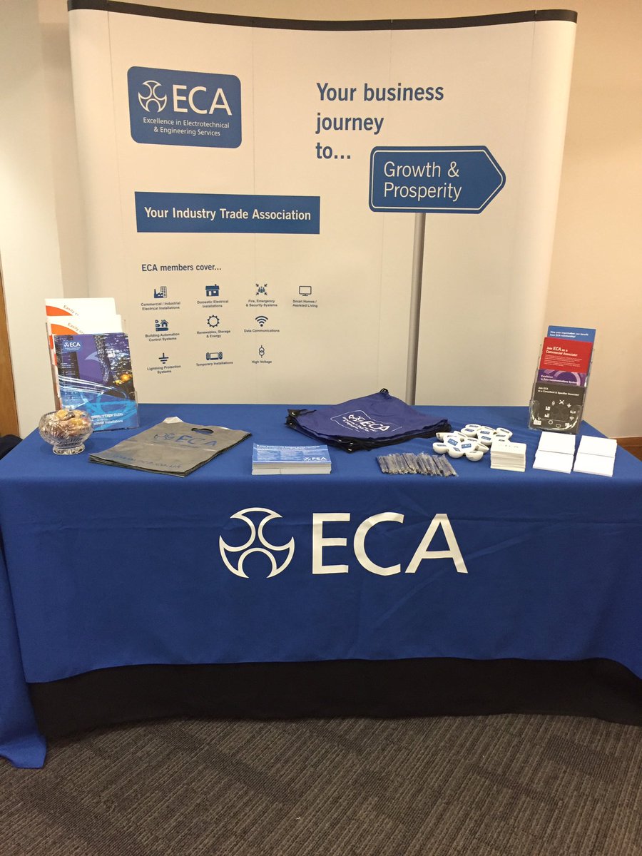Interested in ECA Membership? Come and see us today at the Liberty Stadium, Swansea and find out how your business can benefit from ECA Membership #eca #niceic   #electricalcontracting  #electrician #electricalcontractor #networking
