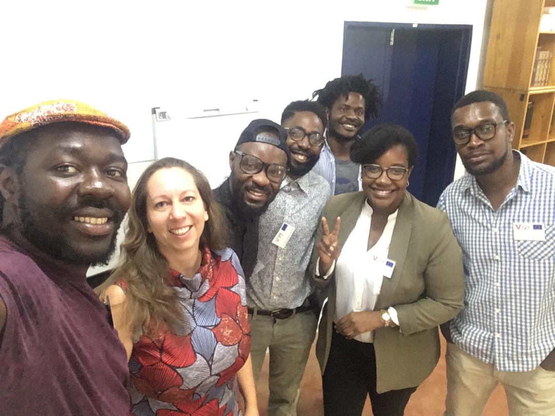 euinzim's tweet photo. Creative vibes in the house: Today, the EU Film Festival creative crew is at the EU and we are discussing lessons learnt from the #EUFF2019, as well as ideas and strategies for an even bigger & better #EUFF2020, coming later this year. We can already tell you: it will be lit! 🔥 https://t.co/3rBm5wt5s1