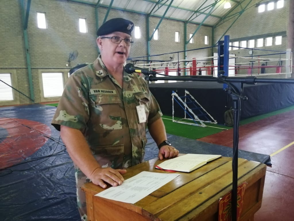 SANDF_ZA's tweet photo. ASB Mpumalanga Welcoming Church Service, 22 January 2020 at ASB Mpumalanga Sports Club.
Information and Photographs by Captain Siboniso Maseko, ASB Mpumalanga, Corporate Communication
#sandf
#sandf_19
#SAArmy_19 https://t.co/hS5oe5pVte