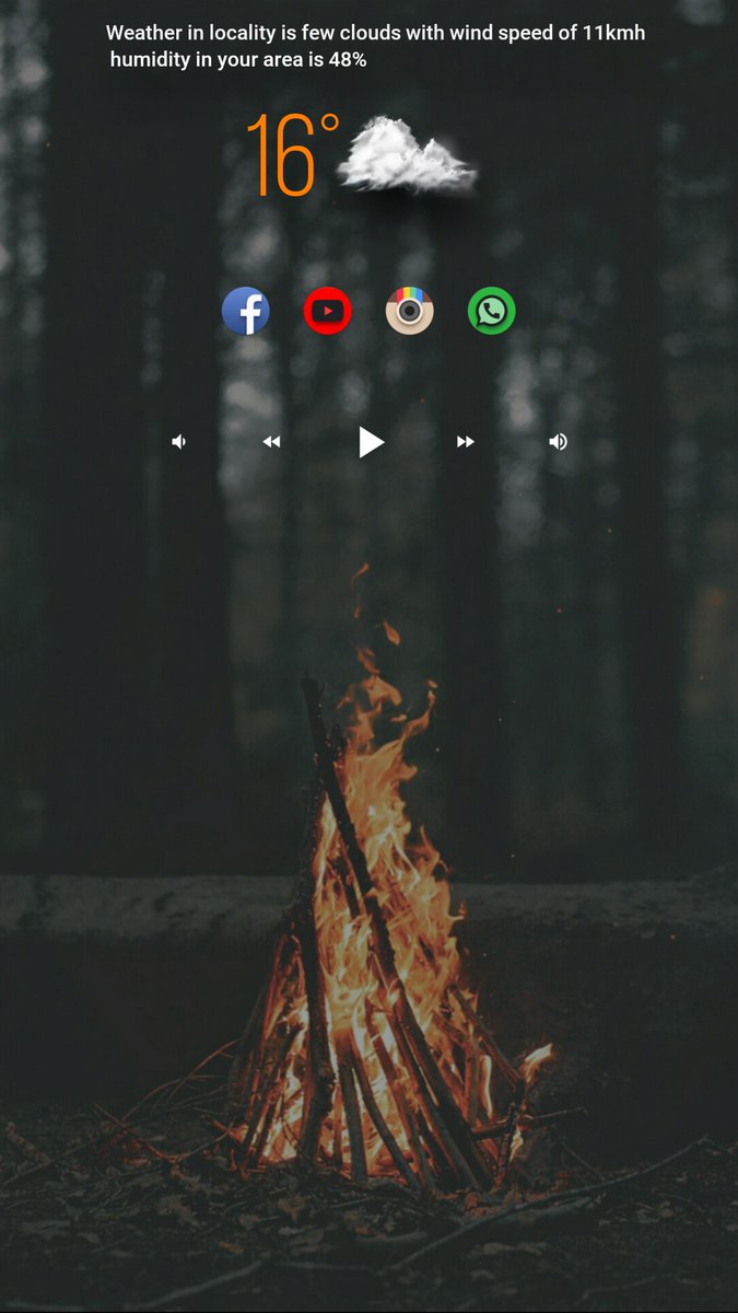 Seamoon757's tweet photo. My Setup # 71 - FIRE
Page 1 & 2 Widgets :
Date + Time from Raven Kwgt
Google + App drawer by me
Weather from 3DX widgets @GhanoDZpro
Music from Ornate Kwgt @prativastava
PieCons Icon Pack @DDT_IconPacks
Wall @Maria2Ps
#basep34 #basep33 @EzTech231 https://t.co/IcDBRaJrcT
