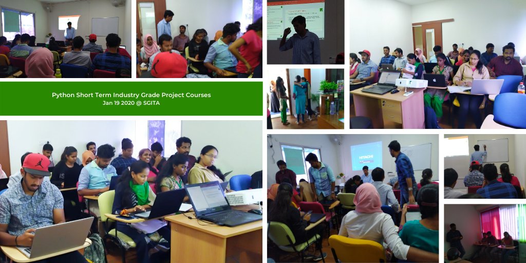 <a href="/sgitacademy/">sgitacademy</a>  PYTHON Industry Grade Project Class  #careers360official #skillindia #studentcommunity  #ittraining #appdevelopment #webdevelopment #pythondeveloper #phpdeveloper #appdeveloper #javadeveloper #mobiledeveloper #ml #artificialintelligence #datascience #dataanalytics