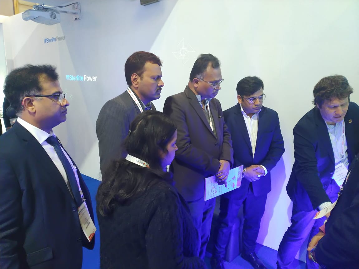 SterlitElectric's tweet photo. Delighted to have dignitaries from the power sector at our stall at @ELECRAMALive 2020
Hitendra Dev Shakya, Managing Director- NEA Engineering Company
Partners from Bikaner Ciramics
Gautam Roy, Awadhesh Yadav & Ms Manjiri - @CEA_India
#SterlitePowerAtElecrama2020 #ELECRAMA2020 https://t.co/KbNgfURFZL