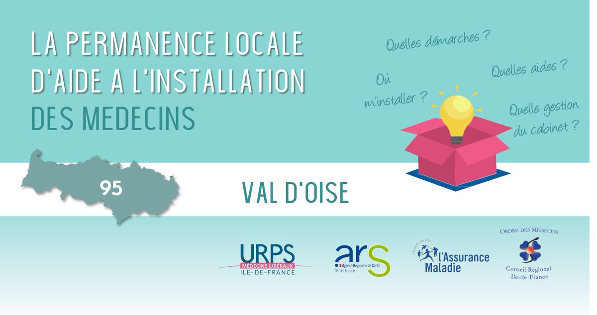 soigner_en_idf's tweet photo. #ValdOise #95 : Participez à la prochaine Permanence locale d'aide à l'#installation le mercredi 19 février 2020 avec @urps_med_idf @ARS_IDF #CPAM95, #CDOM95 #PermanenceInstallationIDF
Infos & Inscription:https://t.co/dFBqFECxAq https://t.co/7fB3VZXlla