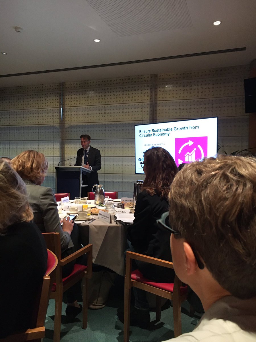 VattenfallBXL's tweet photo. ”We need to look at waste, not as waste but as a resource” Kestutis Sadauskas #DGEnvi @EU_Commission #circularnordic #circulareconomy https://t.co/3SatCa9sDE
