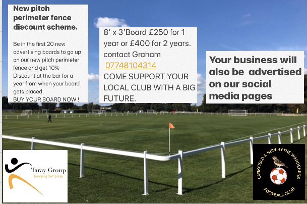 CALLING ALL LOCAL  BUSINESSES, TAKE ADVANTAGE OF OUR NEW  GREAT DISCOUNT SCHEME. (See poster below).

Come support this fantastically well supported football club climb the non league ladder. 
IT STARTS HERE.
#Deliveringthepromise <a href="/MaidstoneBusNet/">Maidstone Networking</a> <a href="/KentBusiness/">Kent Business</a> @kcfl_official