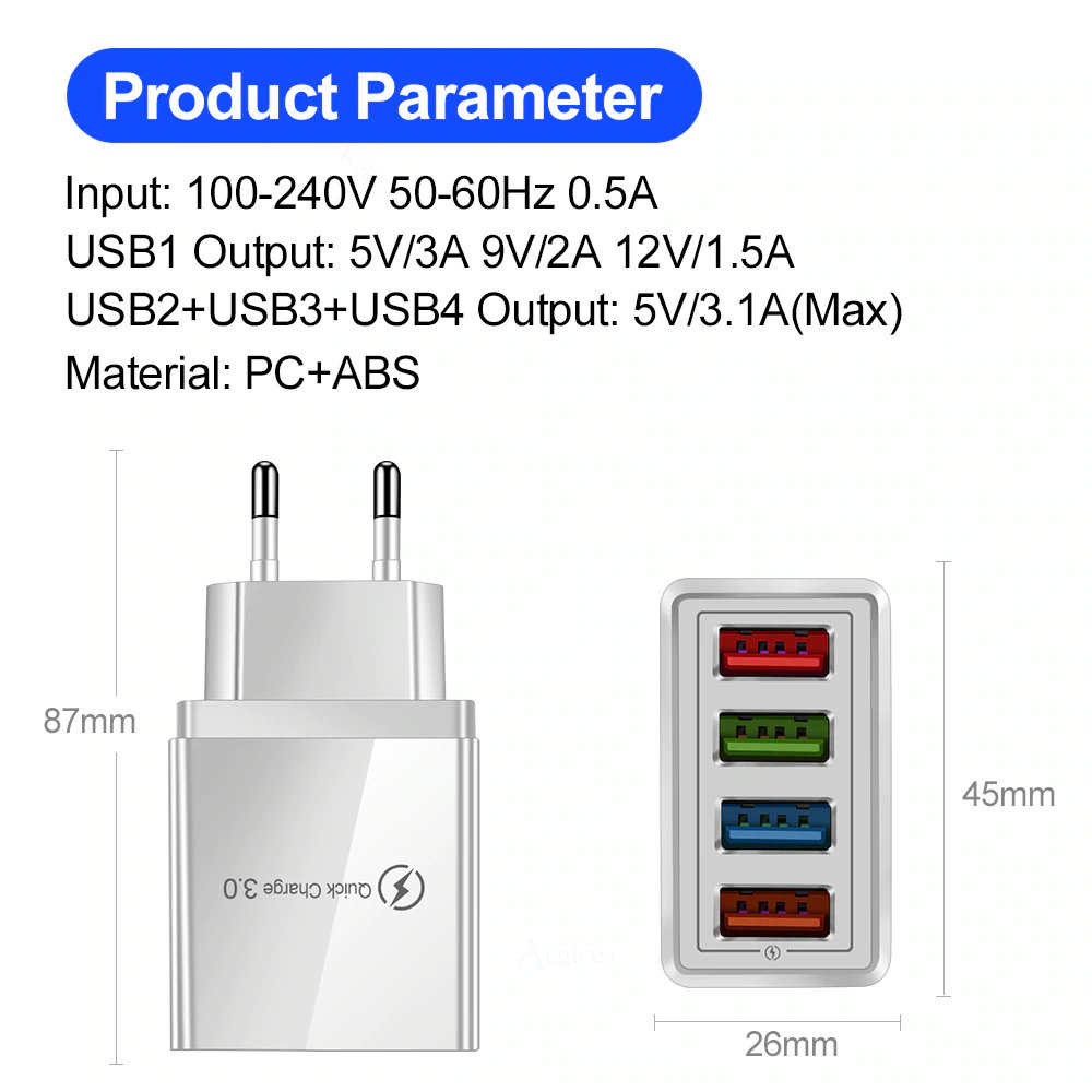 TopAlikiss's tweet photo. ⭐️USB Charger Quick Charge 3.0

⭐️Зарядное устройство USB  Quick Charge 3.0 

https://t.co/1UhhJX9ReC https://t.co/lshO1X8aDR