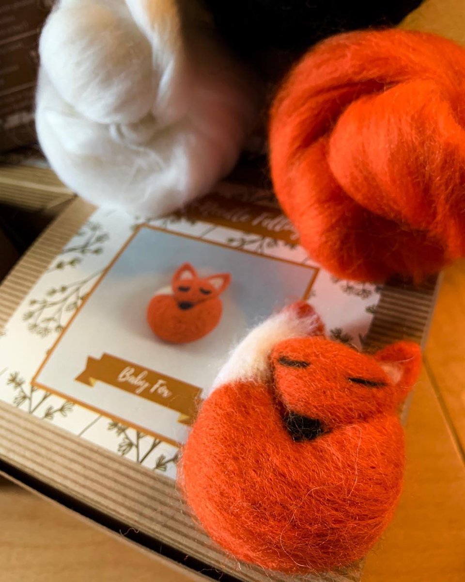 Featherfelts's tweet image. 🦊

#featherfelts #needlefelting #feltingkit #yorkshire