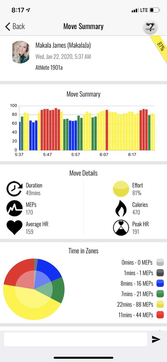KayyyMakay's tweet photo. Competed Goal #2 this week!
Went to my 530am Iron workout class this morning 💪🏼 #Itgetseasier #Workout2020 #Hustleforthemuscle https://t.co/1OfHsnYcvW