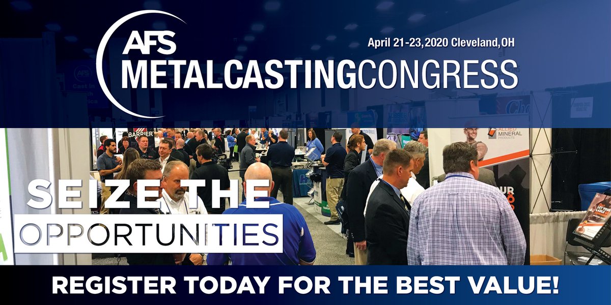 AmerFoundrySoc's tweet photo. Hey casting buyers, designers, and specifiers:

#CastingCongress has programs for you.

https://t.co/h1cNcVRFhk https://t.co/2LO3iRjDV5