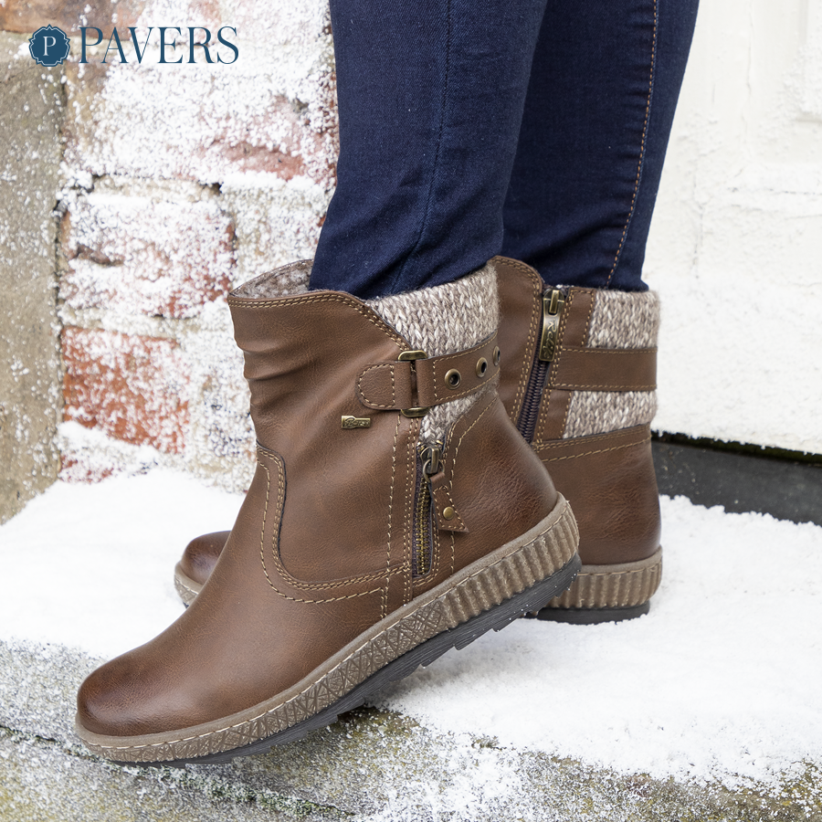 Pavers Shoes have cosy and snug styles 