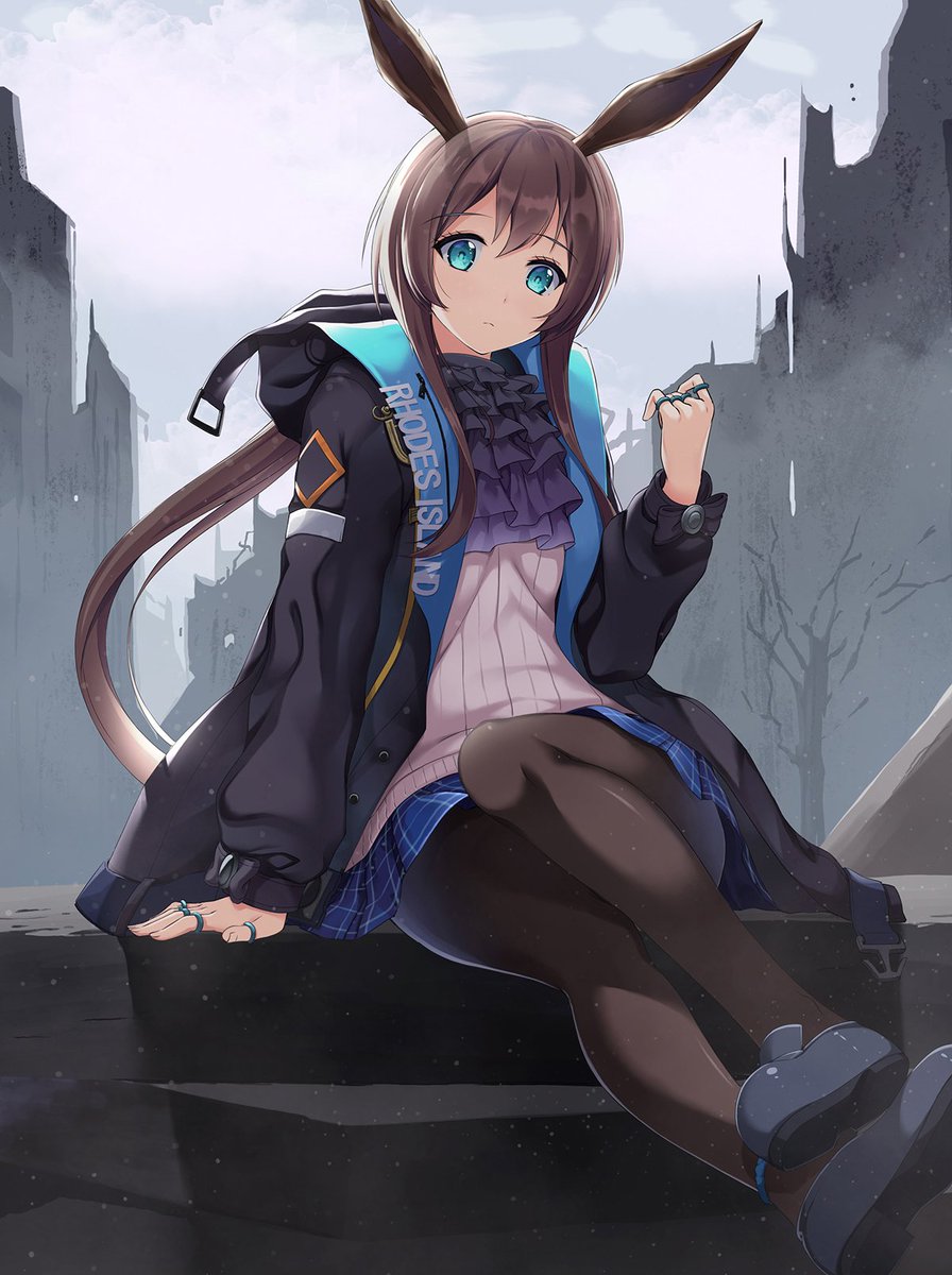 yoru10's tweet photo. アーミヤ描いた🥳
#アークナイツ #明日方舟 https://t.co/sYrn8R2hhF