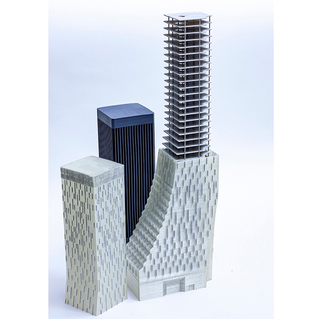 Some more love for this Rainier Square Tower model 😍🏙 #rainiersquaretower #rainiertower #seattle #urbanplanning #scalemodel #largescale3dprinting #3dprinting #3dprinted