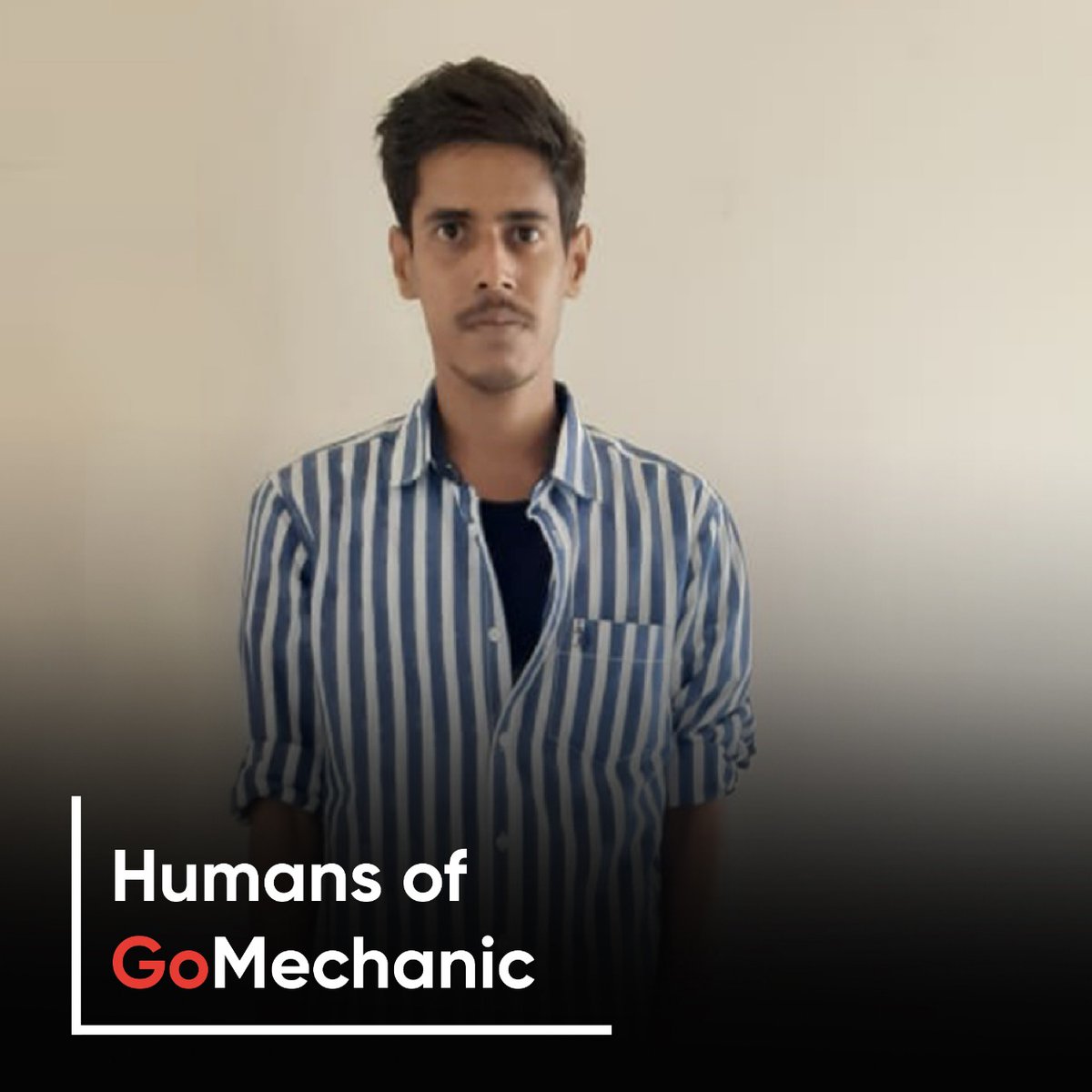 gomechanicindia's tweet photo. "If it weren't for GoMechanic, I would have never gotten this chance to work, learn, meet such amazing folks & channelize my skills".
-Saurabh More, Operations
#HumansofGoMechanic
#CarService #Carcare #GoMechanic #EmployeeAppreciation https://t.co/V6J5LpldD5