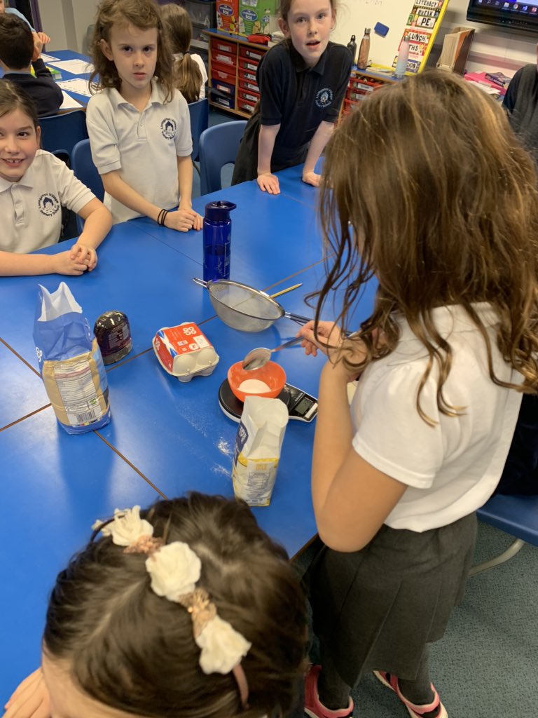 Mrs_T_101's tweet photo. To help with our procedural writing, Primary 5 decided to make some Scotch Pancakes using my auld granny’s recipe....yummmmm!! #make #eat #write  #PancakeWednesday 🥣 https://t.co/JE7mw8jcoI