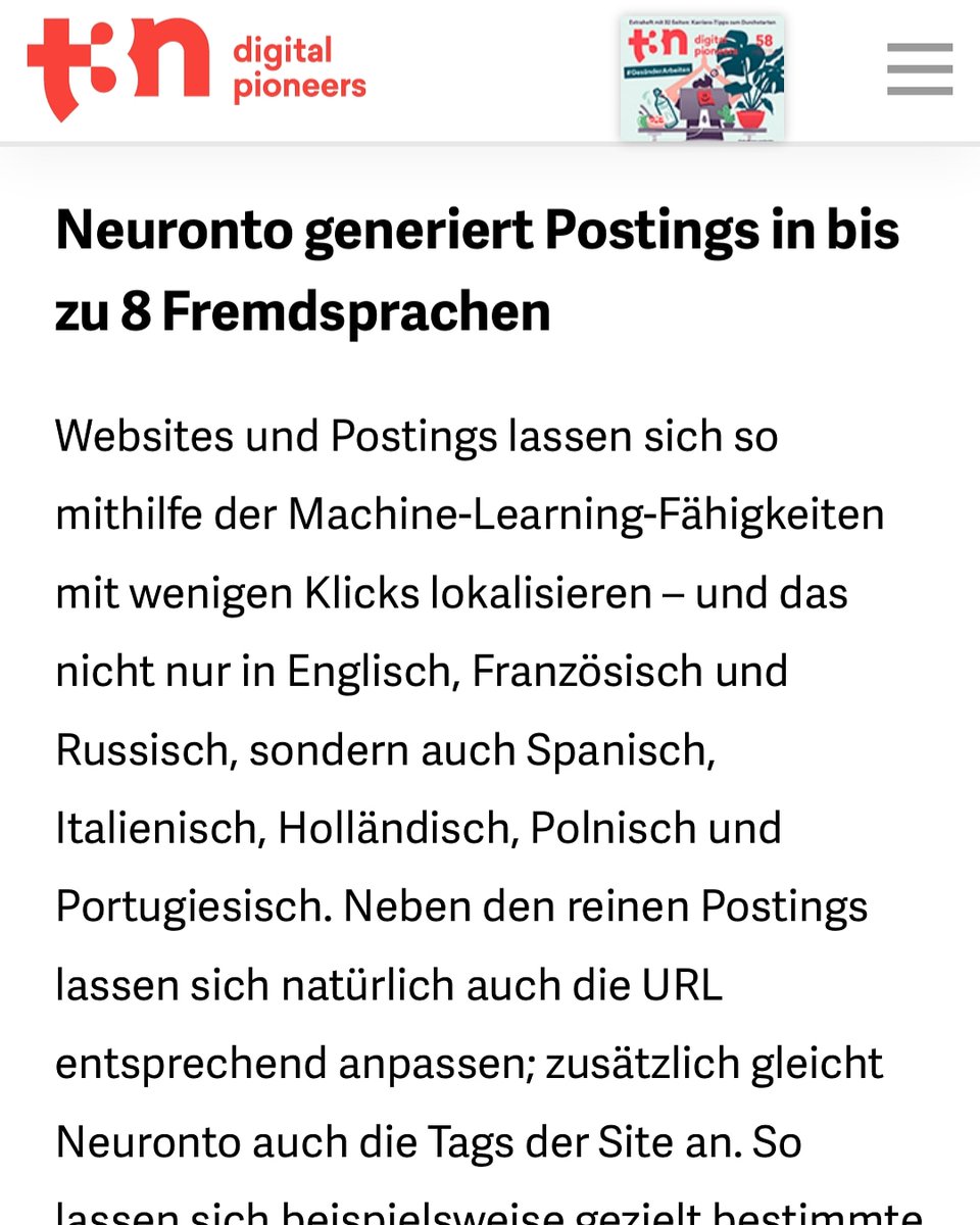 Neuronto — DeepL WordPress Plugin tweet media