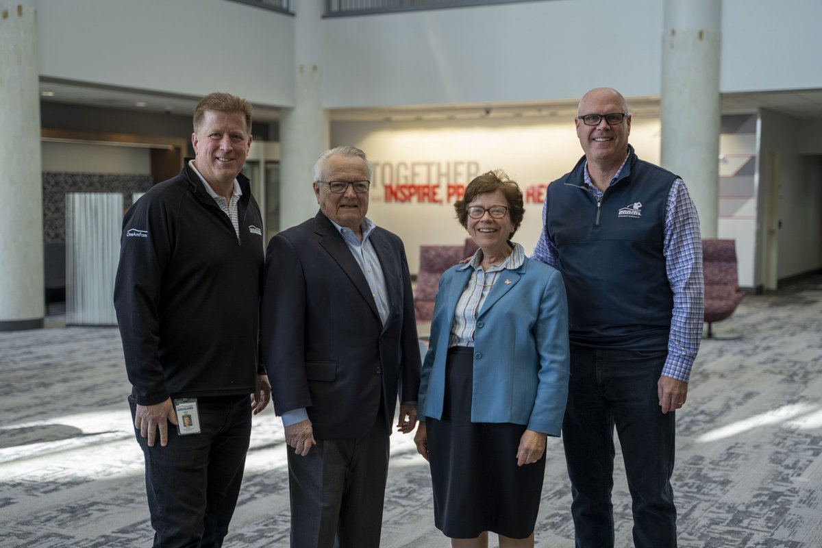 jray286's tweet photo. .@amfam is a proud partner of @UWMadison, and today jointly announced the David R. Anderson Chair to direct the new American Family Insurance Data Science Institute. Well-deserved for our former CEO! #EmbracingOurPast #IgnitingOurFuture https://t.co/FYZLfYR1Ii #iWork4AmFam https://t.co/zEERw5crpR