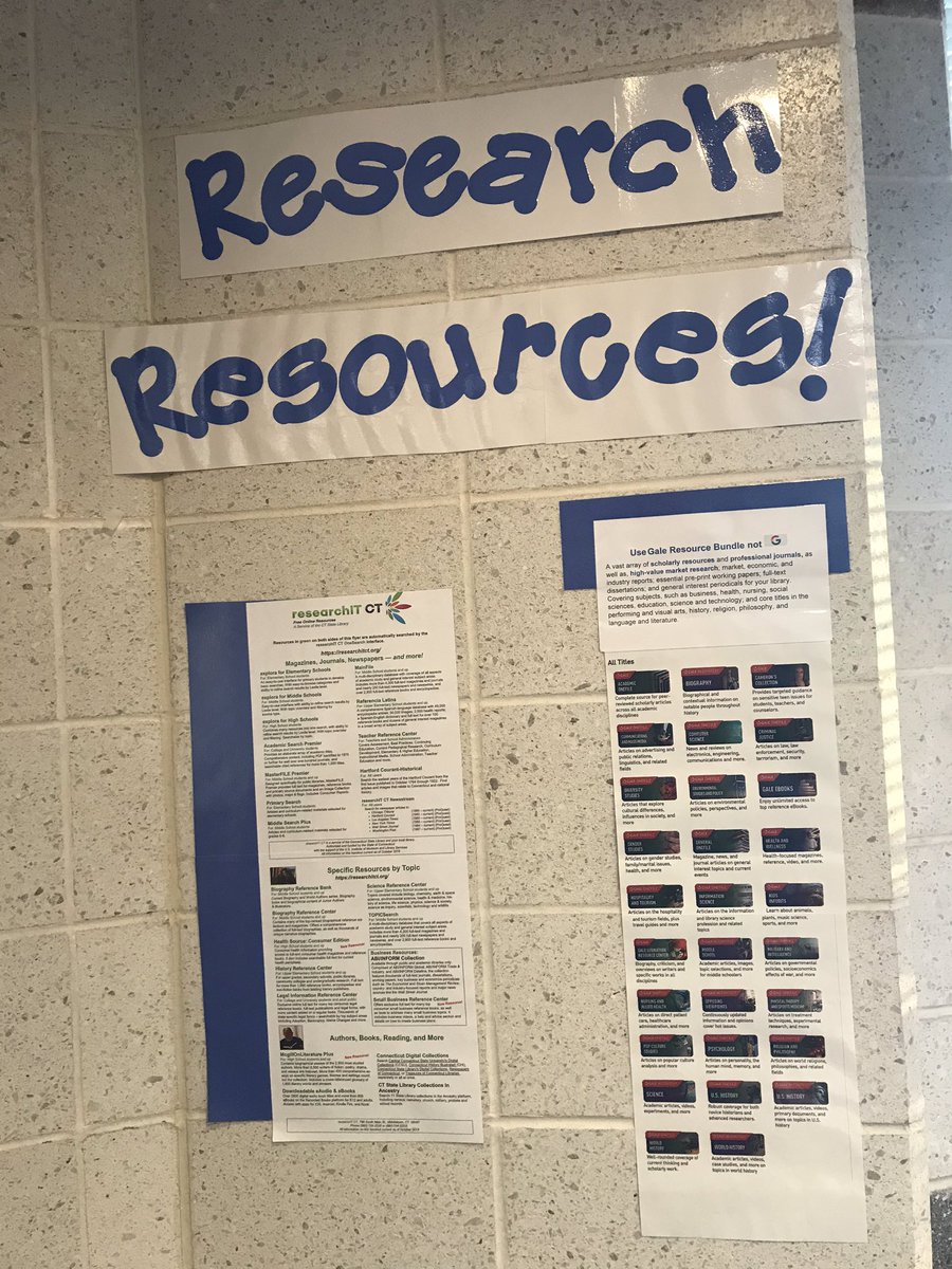 Real research at your fingertips! @RSD10CT  @researchIT_CT @galecengage