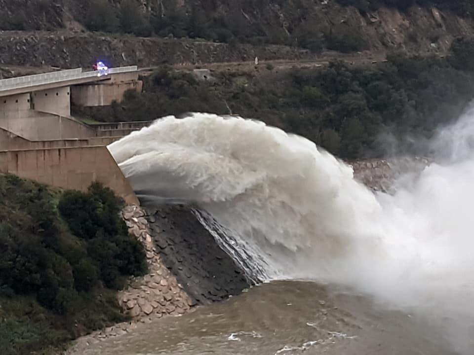 Meteo_Pyrenees's tweet photo. Barrage de #caramany sur l’ #agly plein comme un œuf #PyreneesOrientales #crues https://t.co/UnnvFoVoEt
