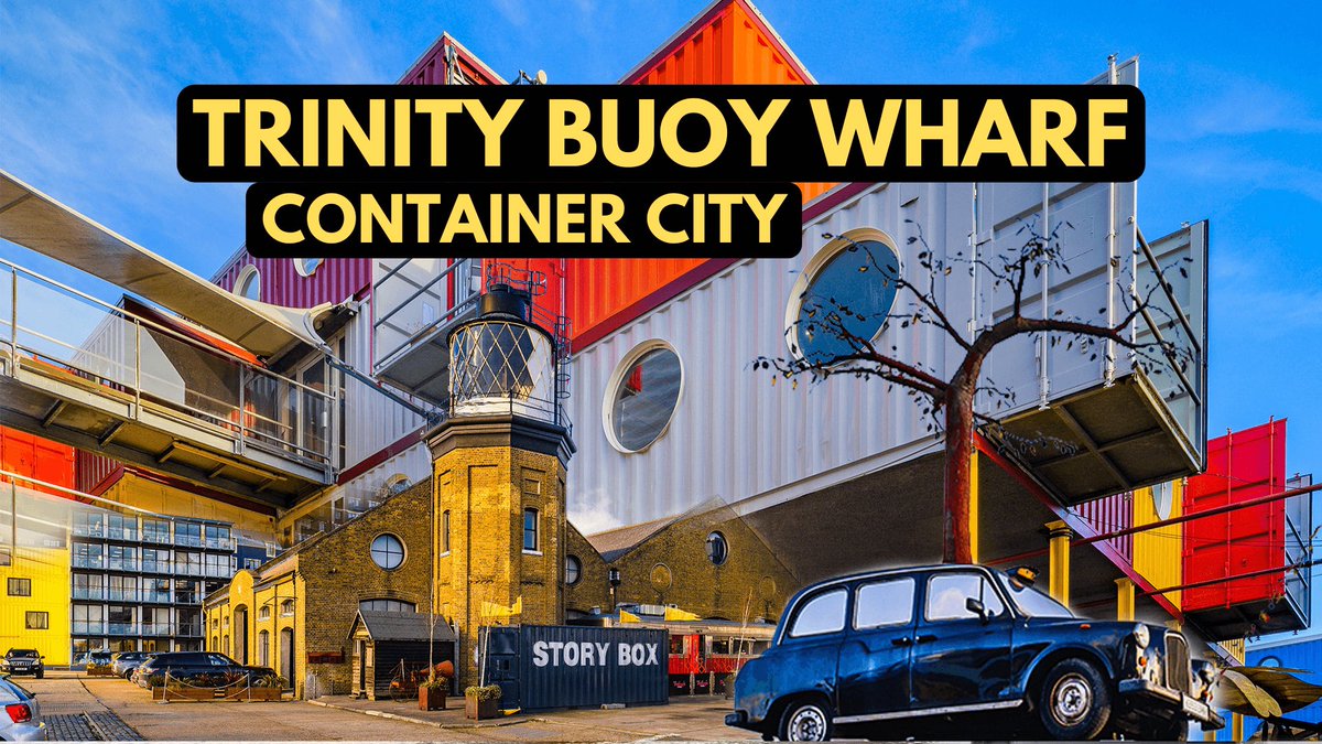Have you ever been to #TrinityBuoyWharf / #ContainterCity in London ? In my new vlog I went to check it out🎥 youtu.be/mjqTzPC_Iic