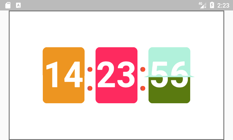 B94Mina's tweet image. it&apos;s my first app , it&apos;s simple #FlutterClock #Flutter