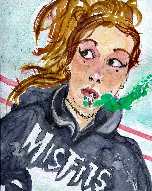 Misfit Youth
.
.
.
.
.
.
.
.
#contemporarywatercolor #watercolorportrait #sktchy #sketchy #painting #smoke #art #newcontemporary #drawing #artistsoninstagram #instaart ift.tt/38vEZox