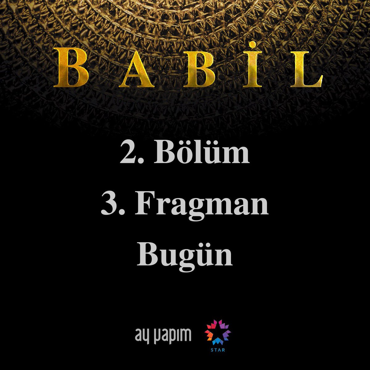 babildizi's tweet photo. Babil 2. Bölüm 3. Fragman Bugün burada ve @startv’de! #babil @ayyapim https://t.co/EkRI2JRbWX