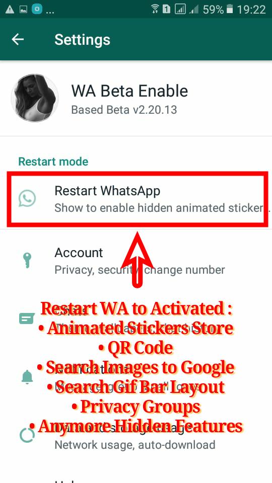 ChannelTheBegal's tweet photo. #Update
#WABETA
#WAMODs
"WhatsApp Beta Enable Hidden
v2.20.13"
(Universal)
Changelog:
• Support Android 10
• Support BarCode WA Web
• Activated Animated Stickers Store
• Activated QR Code
• Activated Anymore Hidden Features
How to use:
https://t.co/RS3p4R0ZPu https://t.co/6d6vNzZGGK
