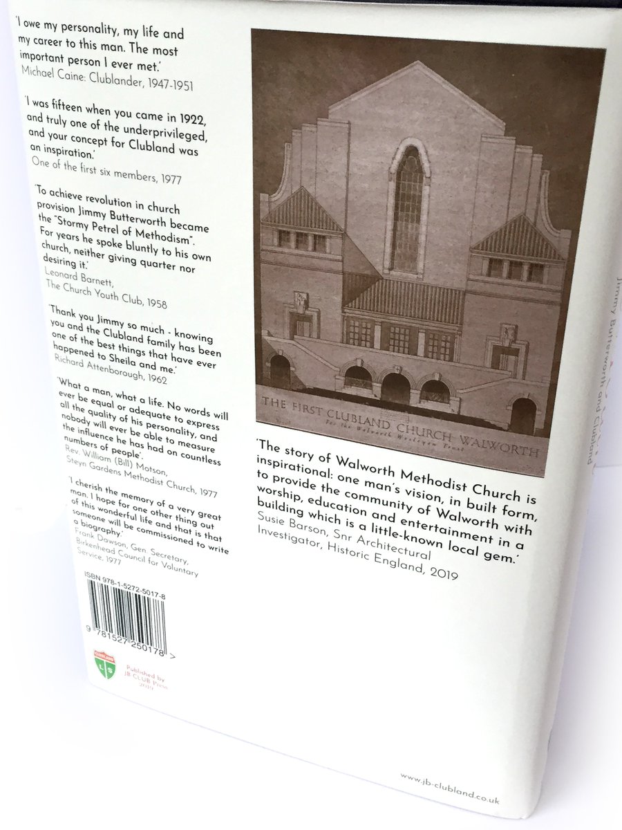 We enjoyed working with John Butterworth and Jenny Waine on their book, which offers a fascinating history of the Clubland youth club.

Jimmy Butterworth's legacy is evident in the glowing endorsements of those who knew him: