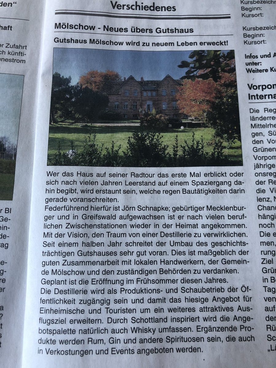 UDestillerie's tweet photo. Neues aus dem Amtsblatt Usedom-Nord #usedomdestillerie #ud44 #inselusedom #sonneninsel #news https://t.co/5KjXFvurqy