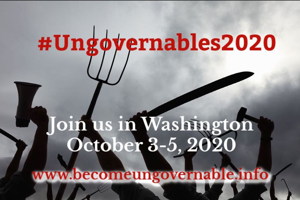 obstructthevote's tweet photo. @mcmastersteve We are planning big Yellow vest #BecomeUngovernable 3 day event in D.C. in October, the revolution has begun pass it in #ProtectTruthTellers #BecomeUngovernable #EmpowerTheHomeless2020 #Ungovernables2020 #ObstructTheVote2020 https://t.co/mDWRzUKIY5