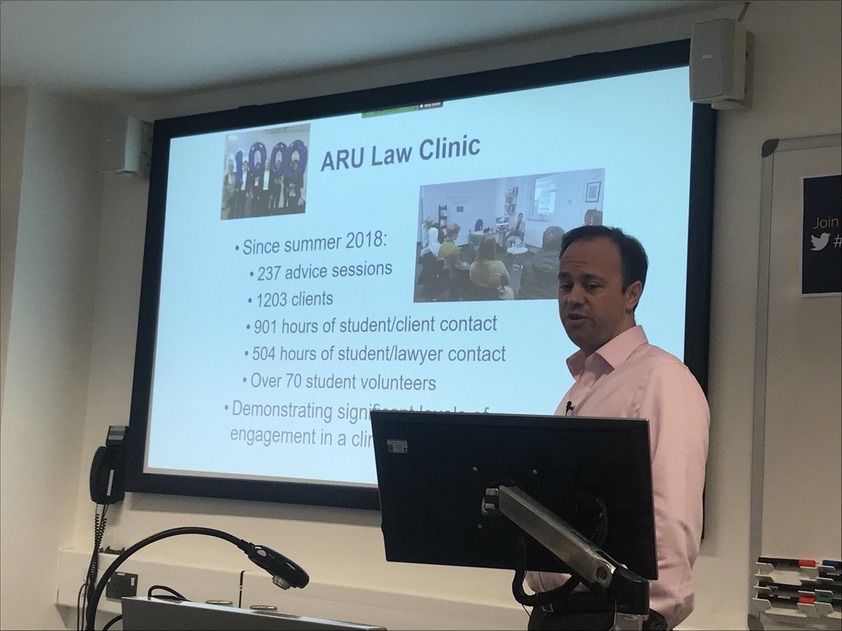 AngliaLTA's tweet photo. Well done to Dr Andrew Gilbert for discussing Developing Graduate Capitals in the ARU Law Clinic as a potential research project - in just 2 minutes!!! #FastTalking #aruteachmeet https://t.co/1igBQsCmou