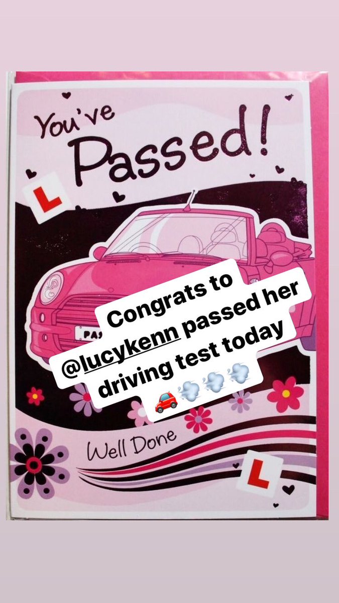 lessonsderry's tweet image. ⭐️⭐️CONGRATULATIONS⭐️⭐️    To Lucy Kennedy passed her driving test today 🚗💨💨💨