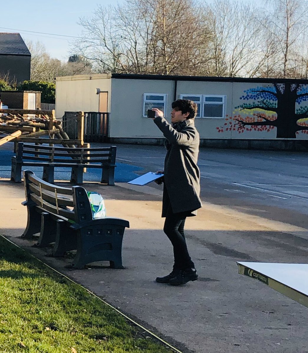 EileenWongWong's tweet photo. @CoedGlas is very lucky 🍀 to have this @The_RHS #AwardWinning Landscape Designer, @DCarri87 working on the #EdibleGardens project.    

It was lovely meeting you Diego. 😊 https://t.co/WTSQApNzqZ
