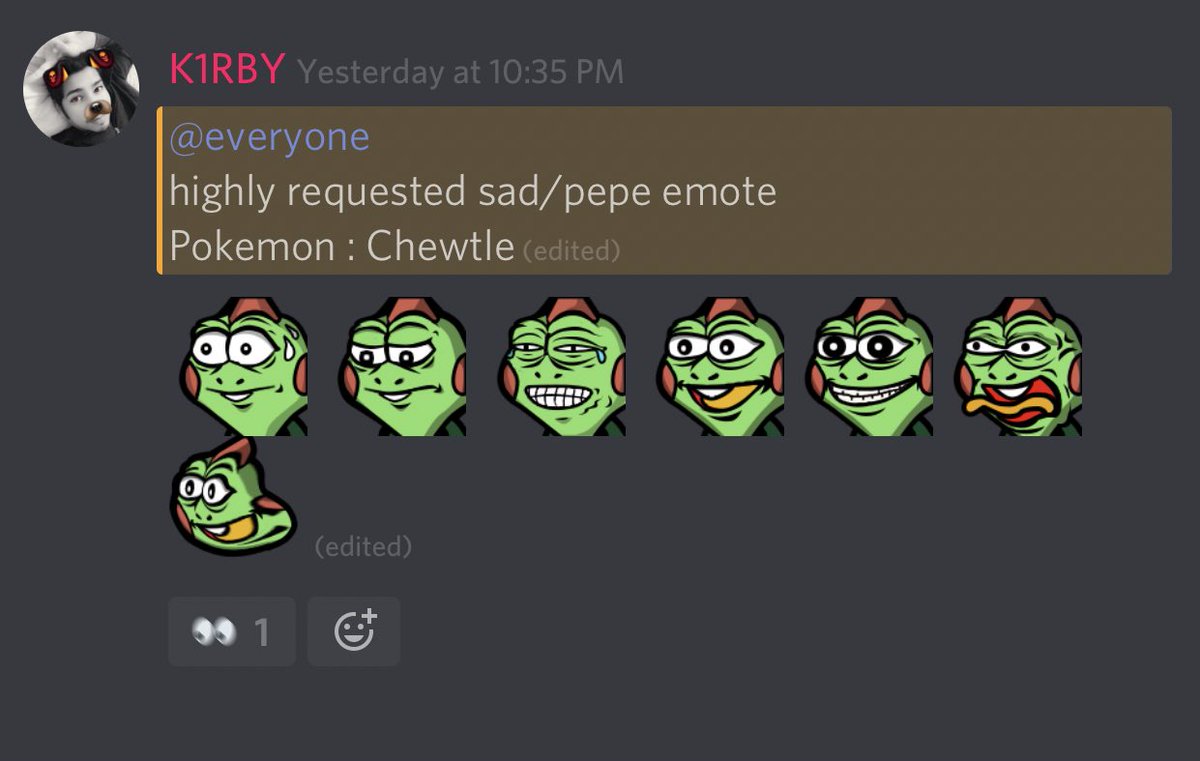 Pepe Emote Discord Transparent Clipart Full Size Clipart