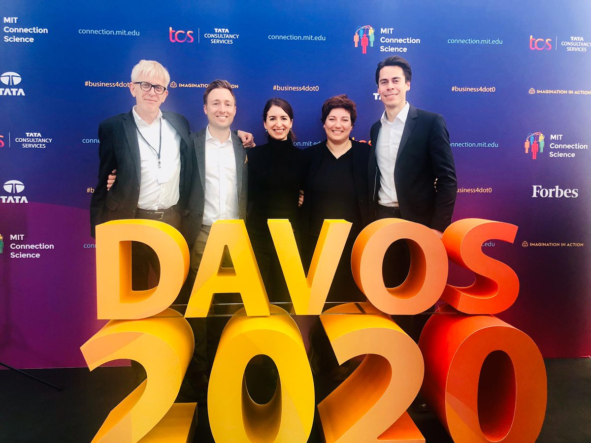 Inspiring talks and great atmosphere at the #MIT event in #Davos2020 - #imaginationinaction at its best!    #innovation #ConnectionScience